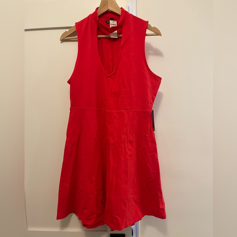 COPY - Express cut out and flare choker dress ,*New*